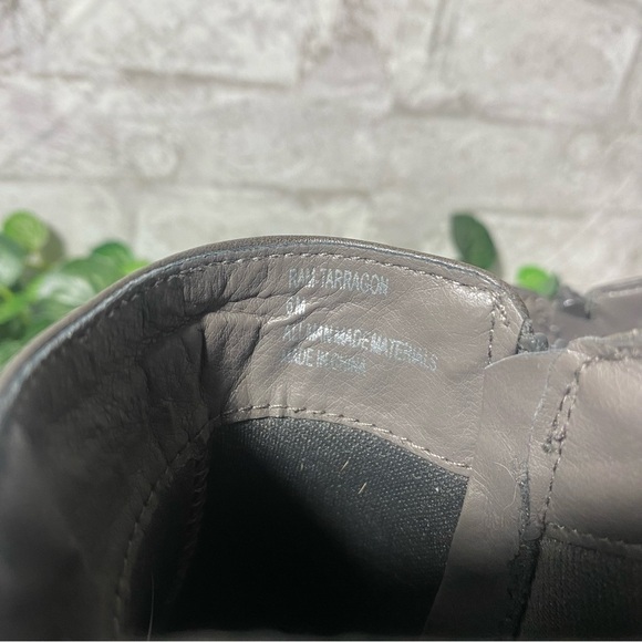 RAMPAGE Ankle Boot Booties Gray Leather Zip Up‎ Women’s 6M - Picture 8 of 10